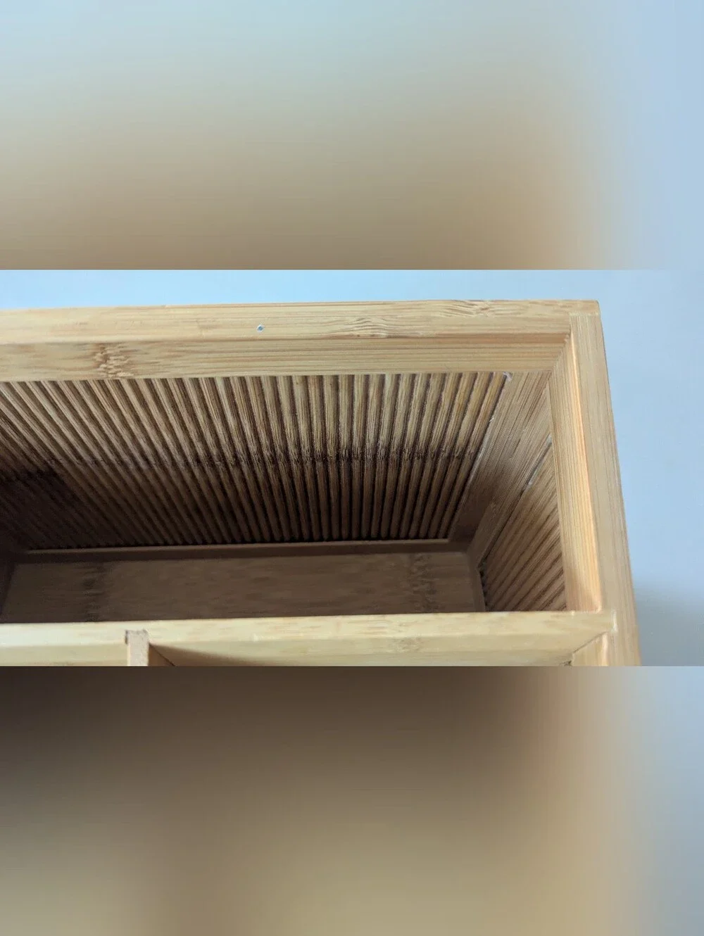 Pomerantz Bamboo Lattice Remote Control Organizer. 9.5